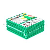 Мешки для мусора 160 л, зеленые, в пачке 10 шт., ПВД, 40 мкм, 900х1100 мм, i-Bag в Качканаре