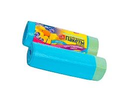 Мешки для мусора 35 л, ароматизированные, Морской Бриз, голубые, в рулоне 10 шт., ПНД, 12 мкм, 560х530 мм, GRIFON Aroma, 101-080 M в Качканаре