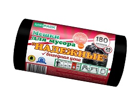 Мешки для мусора 180 л, ароматизированные, черные, в рулоне 25 шт., ПВД, 35 мкм, 1100х930 мм, НАДЕЖНЫЕ, 1802550 в Качканаре Мешки для мусора 180 л, ароматизированные, черные, в рулоне 25 шт., ПВД, 35 мкм, 1100х930 мм, НАДЕЖНЫЕ, 1802550 в Качканаре