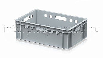 Ящик для мяса и колбасных изделий Е-2 серый в Качканаре