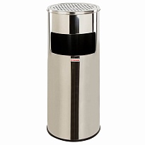 Урна с пепельницей 27 л, нержавеющая сталь, зеркальная, LAIMA PROFESSIONAL в Качканаре Урна с пепельницей 27 л, нержавеющая сталь, зеркальная, LAIMA PROFESSIONAL в Качканаре