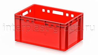 Ящик для мяса и колбасных изделий Е-3 красный в Качканаре