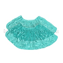 Бахилы бирюзовые 2000 шт (1000 пар), 16 мкм, однослойные, с одной резинкой, Эконом в Качканаре Бахилы бирюзовые 2000 шт (1000 пар), 16 мкм, однослойные, с одной резинкой, Эконом в Качканаре