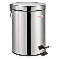 Ведро-контейнер для мусора (урна) с педалью LAIMA Classic, 3 л, со съемным внутренним ведром в Качканаре