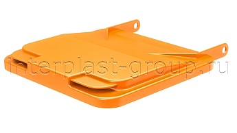 Комплект крышки для контейнера 120 л. оранжевая  оранжевый в Качканаре