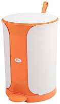 Контейнер для мусора Sтилъ с педалью 18 л оранжевый 18 оранжевый в Качканаре