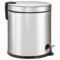 Ведро-контейнер для мусора урна с педалью LAIMA Classic Plus, 20 л, зеркальное в Качканаре